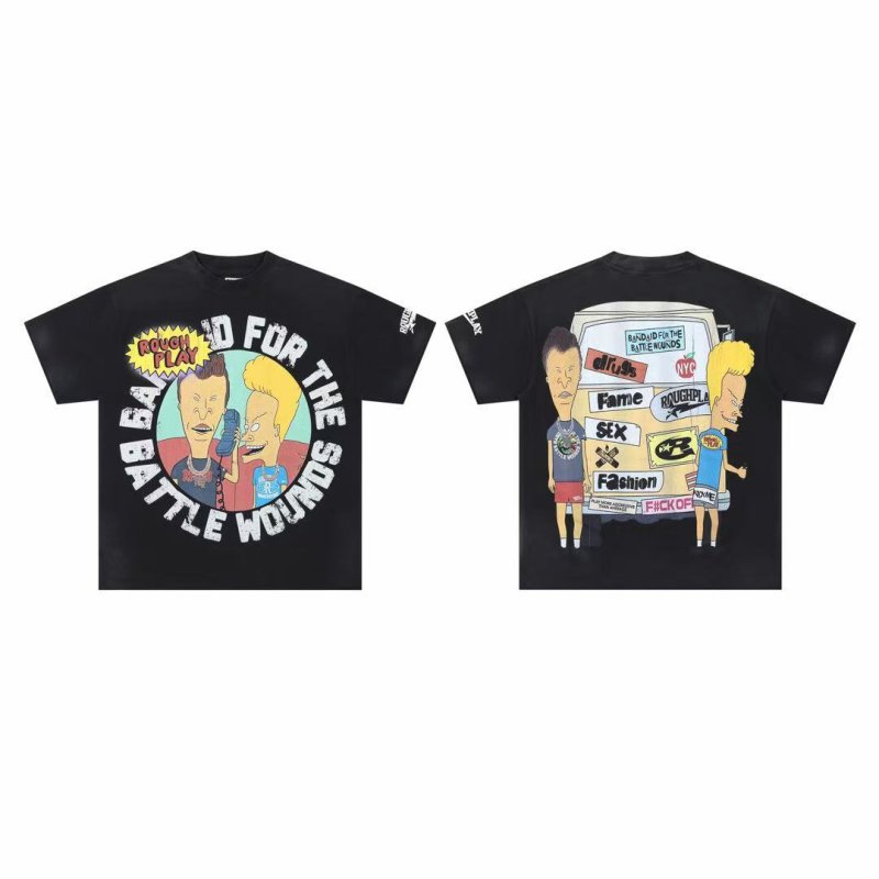 画像4: THRIFTY LOOK Print Short-Sleeve T-Shirt　ユニセックス 男女兼用 THRIFTY LOOK / スリフティールックプリント半袖Tシャツプリント  (4)
