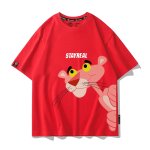 画像5: STAYREAL Pink Panther Print Short-Sleeve T-Shirt　ユニセックス 男女兼用STAYREAL ピンクパンサープリント半袖Tシャツプリント  (5)