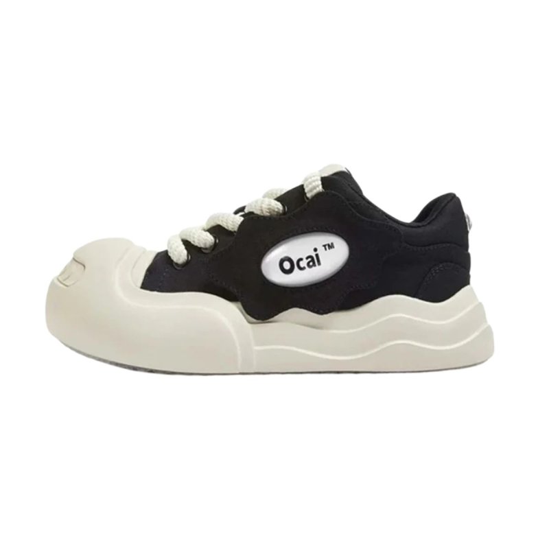 画像2: Unisex Ocai X Umamiism SMILE Volume Lace-Up Platform Sneakers スマイル ボリューム レースアップ スニーカー 厚底 プラットフォーム (2)