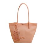 画像1: PVC Jerry  Large Capacity Tote Shoulder Bag with a pouch ジェリートートショルダー フレンチバッグ ポーチ付き (1)