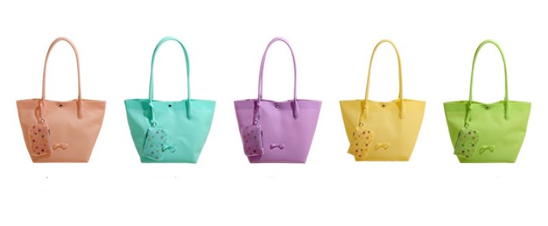 画像6: PVC Jerry  Large Capacity Tote Shoulder Bag with a pouch ジェリートートショルダー フレンチバッグ ポーチ付き (6)