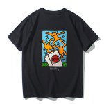 画像14: Unisex Casual Cotton Keith Haring Logo Tshirts Heart carry キースヘリング ロゴ Tシャツ ユニセックス 男女兼用 (14)