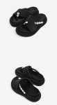 画像4: Crystal platform thong sandals　 クリスタルトング厚底プラットフォームトングサンダル (4)