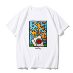 画像13: Unisex Casual Cotton Keith Haring Logo Tshirts Heart carry キースヘリング ロゴ Tシャツ ユニセックス 男女兼用 (13)