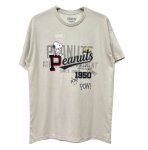画像1: 1950 Peanuts Snoopy Vintage Style Short-Sleeve T-Shirt　ユニセックス 男女兼用1950ピーナッツ スヌーピーヴィンテージスタイル半袖 (1)