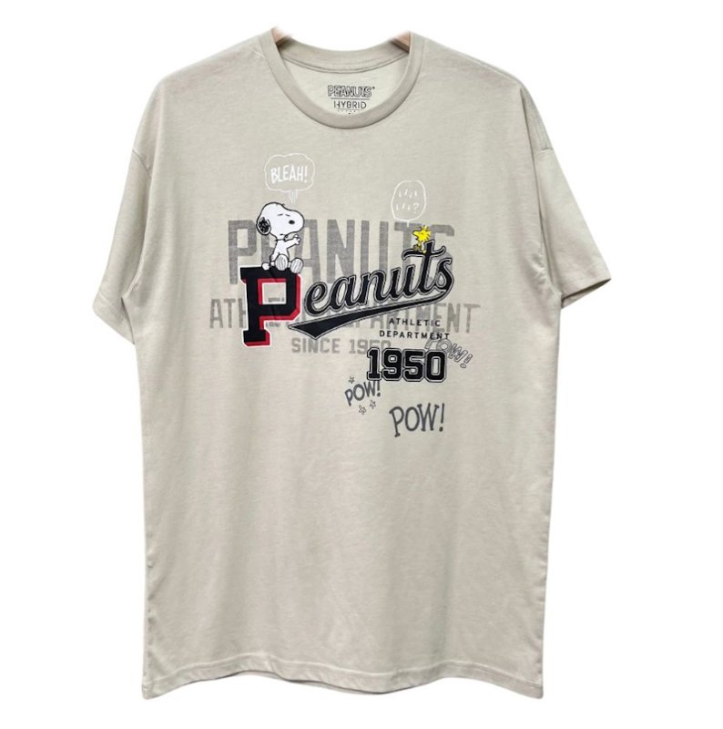 画像1: 1950 Peanuts Snoopy Vintage Style Short-Sleeve T-Shirt　ユニセックス 男女兼用1950ピーナッツ スヌーピーヴィンテージスタイル半袖 (1)