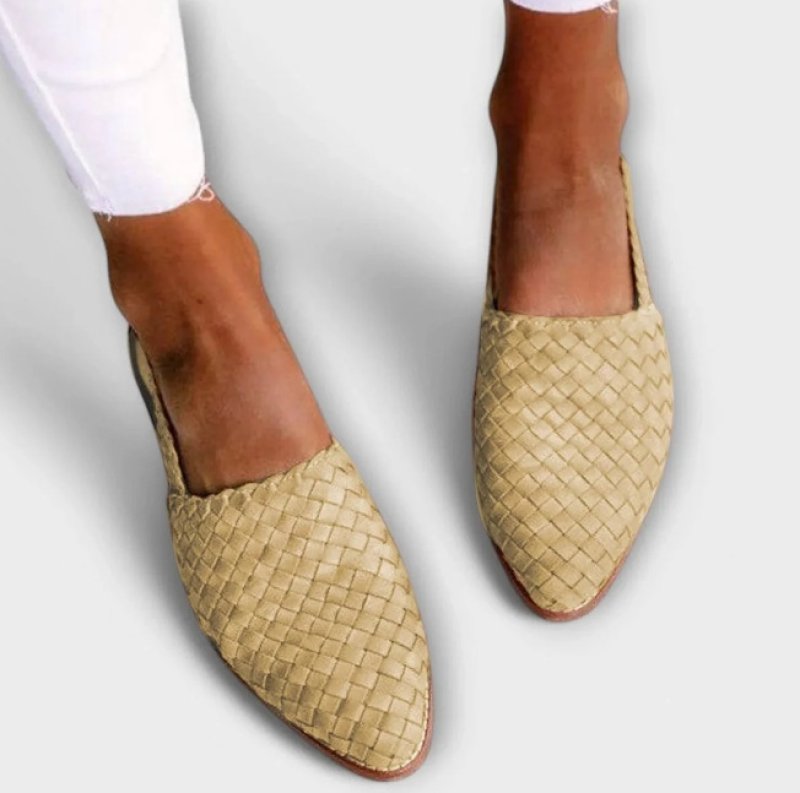 画像6: Mesh leather flat back belt sandals mules pumps　メッシュリレザーフラットバックベルトサンダルパンプスミュール (6)