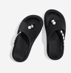 画像5: Crystal platform thong sandals　 クリスタルトング厚底プラットフォームトングサンダル (5)