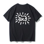 画像5: Unisex Casual Cotton Keith Haring Logo Tshirts Heart carry キースヘリング ロゴ Tシャツ ユニセックス 男女兼用 (5)
