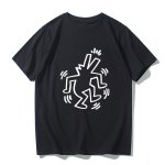 画像12: Unisex Casual Cotton Keith Haring Logo Tshirts Heart carry キースヘリング ロゴ Tシャツ ユニセックス 男女兼用 (12)