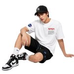 画像6: NASA Tshirts and Short pants setup ユニセックス男女兼用 NASA Tシャツ ハーフ パンツ セットアップ ショートパンツ  (6)