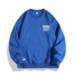 画像1: NASA LOGO SWEAT Pullover ユニセックス 男女兼用 ナサ ロゴ スウェットプルオーバー トレーナー (1)