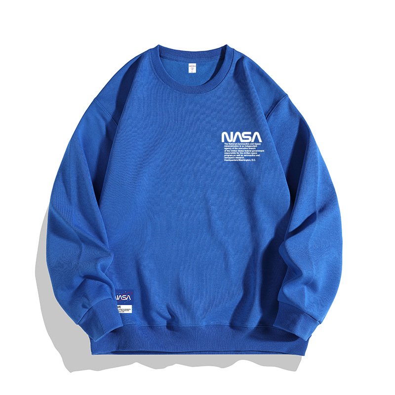 画像1: NASA LOGO SWEAT Pullover ユニセックス 男女兼用 ナサ ロゴ スウェットプルオーバー トレーナー (1)