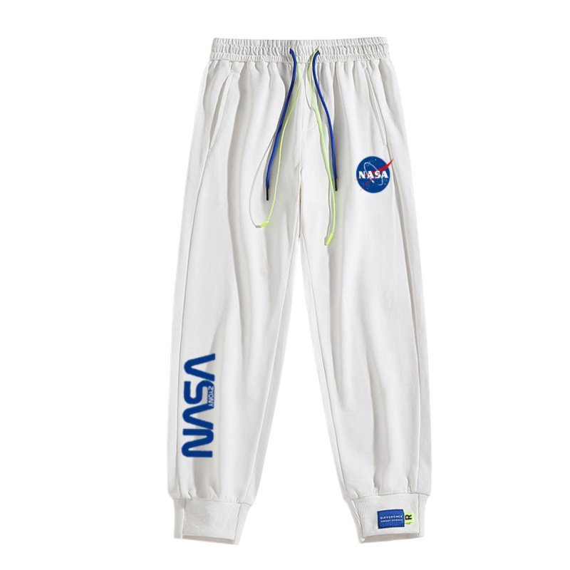 画像1: Men's men and women Nasa Logo Sweat pants ユニセックス 男女兼用 NASA ナサ ロゴ スウェットパンツ (1)
