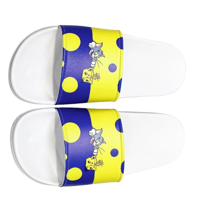 画像7: Tom and Jerry x Polka Dot print flip-flop sandals/slippers　トムとジェリープリントトム&ジェリー×ドット水玉サンダル スリッパ フリップフロップ (7)