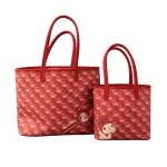 画像2: Cinnamonroll & Melody graffiti painting elements Cartoon graffiti shopping shoulder Tote Bag 海外限定 シナモンロール & マイメロディ 落書き ペイントトートショルダー ショッピングバッグ (2)