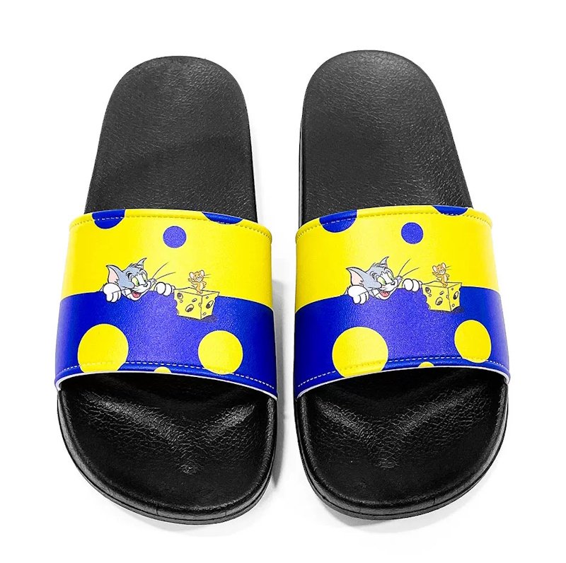 画像6: Tom and Jerry x Polka Dot print flip-flop sandals/slippers　トムとジェリープリントトム&ジェリー×ドット水玉サンダル スリッパ フリップフロップ (6)