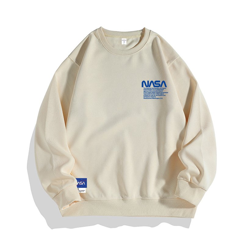 画像2: NASA LOGO SWEAT Pullover ユニセックス 男女兼用 ナサ ロゴ スウェットプルオーバー トレーナー (2)