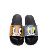 画像3: Big Face Tom and Jerry Print Flip-Flop Sandals Slippers　ビッグフェイストムとジェリープリントサンダル スリッパ フリップフロップ (3)
