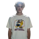 画像2: Goofy & Donald Duck Vintage Style Print Short-Sleeve T-Shirt 　男女兼用 ユニセックス グーフィ＆ドナルドダック ヴィンテージスタイルプリント半袖Tシャツ (2)