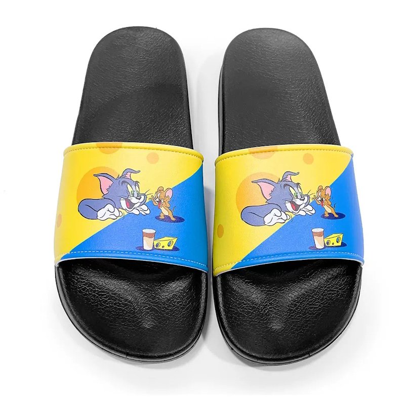 画像3: Tom and Jerry print flip-flop sandals/slippers　トムとジェリープリントトム&ジェリーサンダル スリッパ フリップフロップ (3)