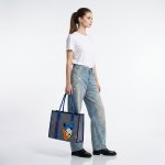 画像8: Donald Duck Daisy Duck Minnie Mouse Mickey Mouse Shopping Book Tote Bag ドナルドダック デイジーダック ミニーマウス ミッキーディズニーショッピング ブック トートバッグ (8)