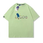 画像6: The Simpsons Family printT-shirt ユニセックス 男女兼用シンプソンズファミリーフェイスプリントTシャツ (6)