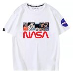画像2: NASA x Astronaut Photo Prints T-shirt  ユニセックス 男女兼用NASAナサ×宇宙飛行士フォトプリントTシャツ (2)