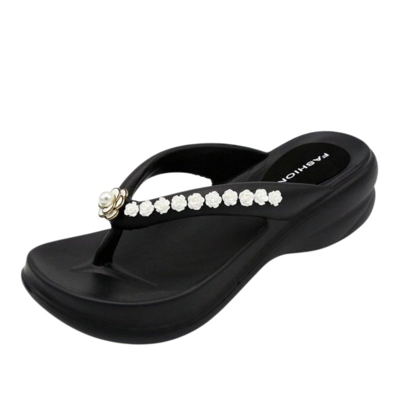 画像1: camellia thong Sandals slippers 　カメリアトング厚底プラットホームサンダル スリッパフリップフロップビーチサンダル (1)