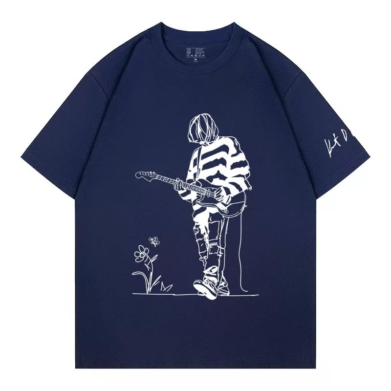 画像4: Nirvana Kurt Cobain print T-shirt  ユニセックス 男女兼用ニルバーナーKurt Cobainカート・コバーンプリントTシャツ (4)