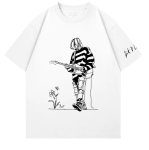 画像2: Nirvana Kurt Cobain print T-shirt  ユニセックス 男女兼用ニルバーナーKurt Cobainカート・コバーンプリントTシャツ (2)
