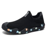 画像3: Painted knit sneakers Boots Shoes　ユニセックス 男女兼用ペイントニットスニーカー ブーツシューズ (3)