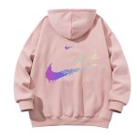 画像5: Unisex Double Swoosh Rainbow logo Sweat Hoodie ユニセックス 男女兼用  ダブルスウッシュ レインボーロゴ 長袖 トレーナー パーカー (5)