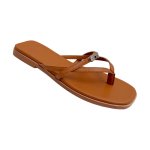 画像5: Cadena Leather Tongs Sandal Slippers shoes  カデナトングフラットレザーサンダル スリッパ  シューズ　 (5)