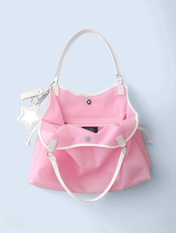 画像3: Bad Blue Jelly Mint Dimsum Bag Y2K バッドブルー ジェリー バッグ ゼリー 透明 トート ハンドバッグ (3)