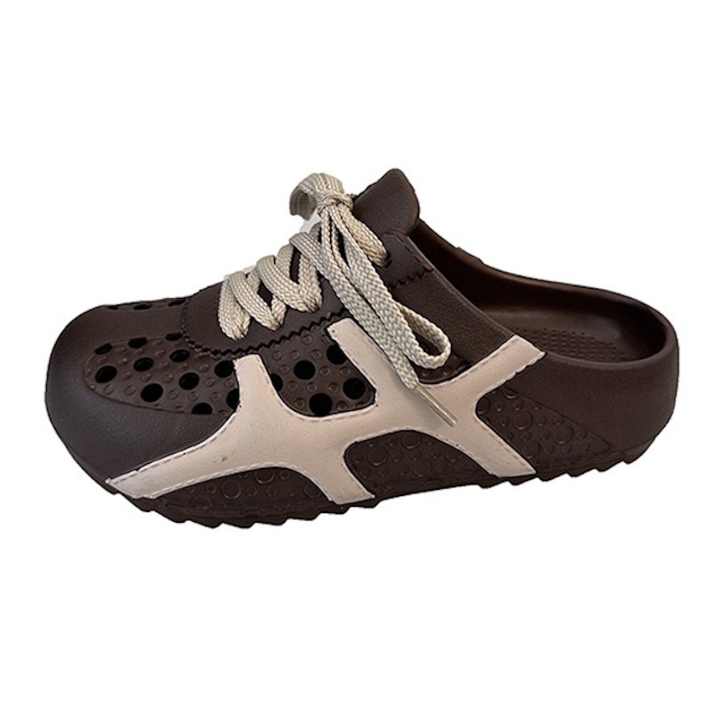 画像4: EVA lace-up breathable sandals shoes 　evaレースアップブリーザブルサンダル スリッパ  シューズ　 (4)