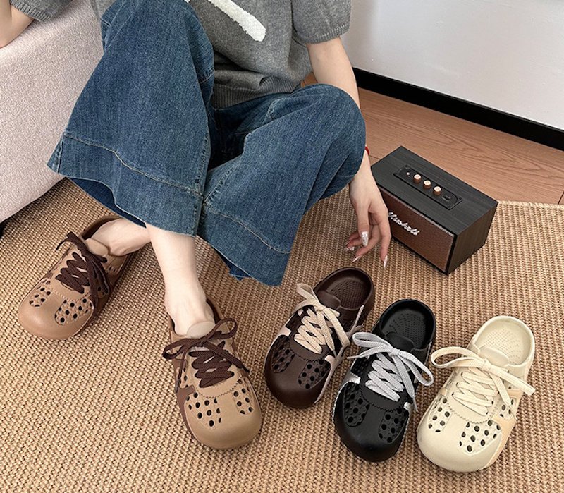 画像8: EVA lace-up breathable sandals shoes 　evaレースアップブリーザブルサンダル スリッパ  シューズ　 (8)