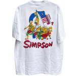 画像2: Krusty Mona Lisa x The Simpsons Family Vintage Style print Short-Sleeve T-Shirt  ユニセックス 男女兼用クラスティ＆シンプソンファミリーヴィンテージスタイルプリント半袖Tシャツ (2)