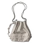 画像5: chain studs 3way bag　 チェーンスタッズ付きレザー3WAYトートショルダーパックバッグ (5)