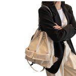 画像8: chain studs 3way bag　 チェーンスタッズ付きレザー3WAYトートショルダーパックバッグ (8)