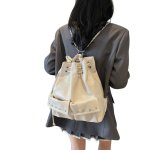 画像7: chain studs 3way bag　 チェーンスタッズ付きレザー3WAYトートショルダーパックバッグ (7)