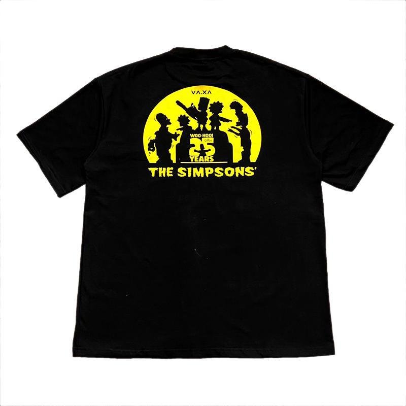 画像3: 1989 The Simpson Retro Classic Cartoon Collaboration Short-Sleeve Loose Cotton T-Shirt ユニセックス 男女兼用1989 ザ・シンプソンズ レトロクラシックヴィンテージスタイルプリント半袖Tシャツ (3)