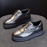 画像14: Women's Patent Real leather Espadrilles lace-up leather loafers sneakers 本革 パテント エナメルレザー 厚底 エスパドリーユ レースアップレザーローファー スニーカー (14)