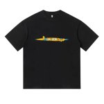画像5: Peeping Bart Simpson Short-Sleeve  T-Shirt ユニセックス 男女兼用ピーピングバートシンプソンプリント半袖Tシャツ (5)