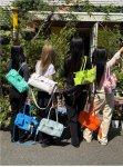 画像11: DEINET JELLY TWO-WAY BAG Y2K デイネット 2Way ジェリー バッグ ゼリー 透明 トート ハンドバッグ (11)