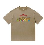 画像5: The Simpsons x Gallaghers Short-Sleeve  T-Shirt ユニセックス 男女兼用ギャラガー×シンプソンズプリント半袖Tシャツ (5)
