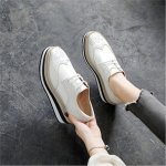 画像9: Women's Patent Real leather Espadrilles lace-up leather loafers sneakers 本革 パテント エナメルレザー 厚底 エスパドリーユ レースアップレザーローファー スニーカー (9)