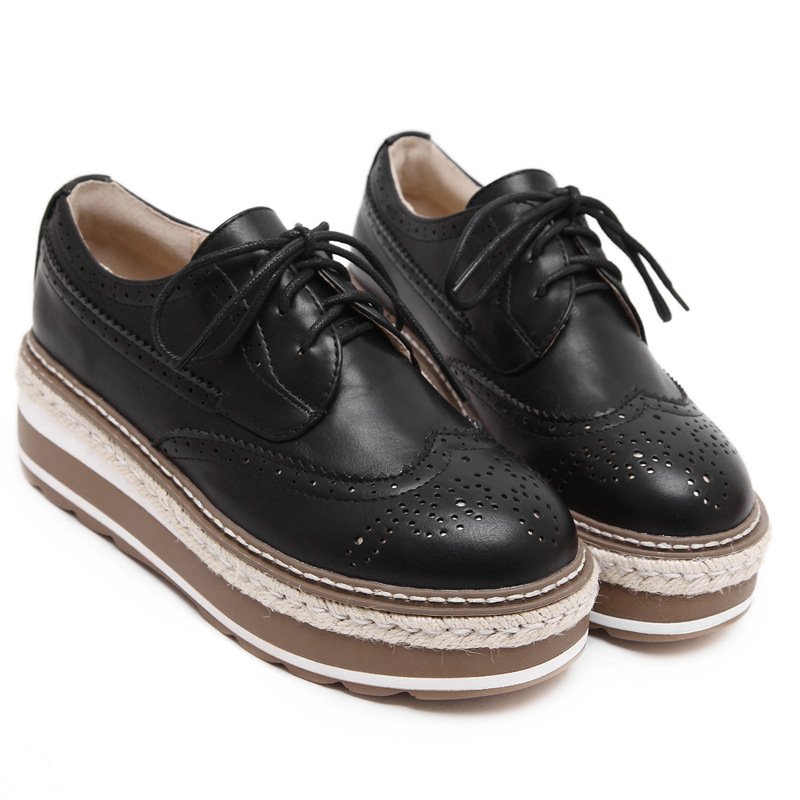 画像15: Women's Patent Real leather Espadrilles lace-up leather loafers sneakers 本革 パテント エナメルレザー 厚底 エスパドリーユ レースアップレザーローファー スニーカー (15)