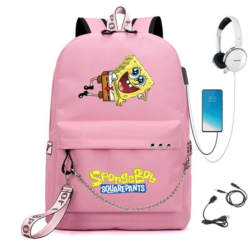 画像8: Spongebob & Patrick Backpack Bag  スポンジボブ＆パトリック リュックサック バックパック バッグ (8)