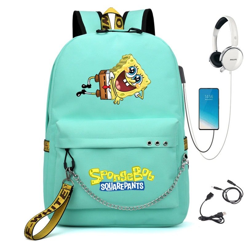 画像9: Spongebob & Patrick Backpack Bag  スポンジボブ＆パトリック リュックサック バックパック バッグ (9)
